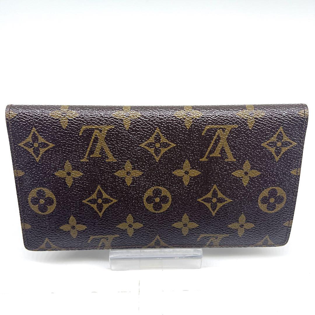 【極美品】ルイヴィトン モノグラム 長財布 ポルト シェキエ・カルト クレディ