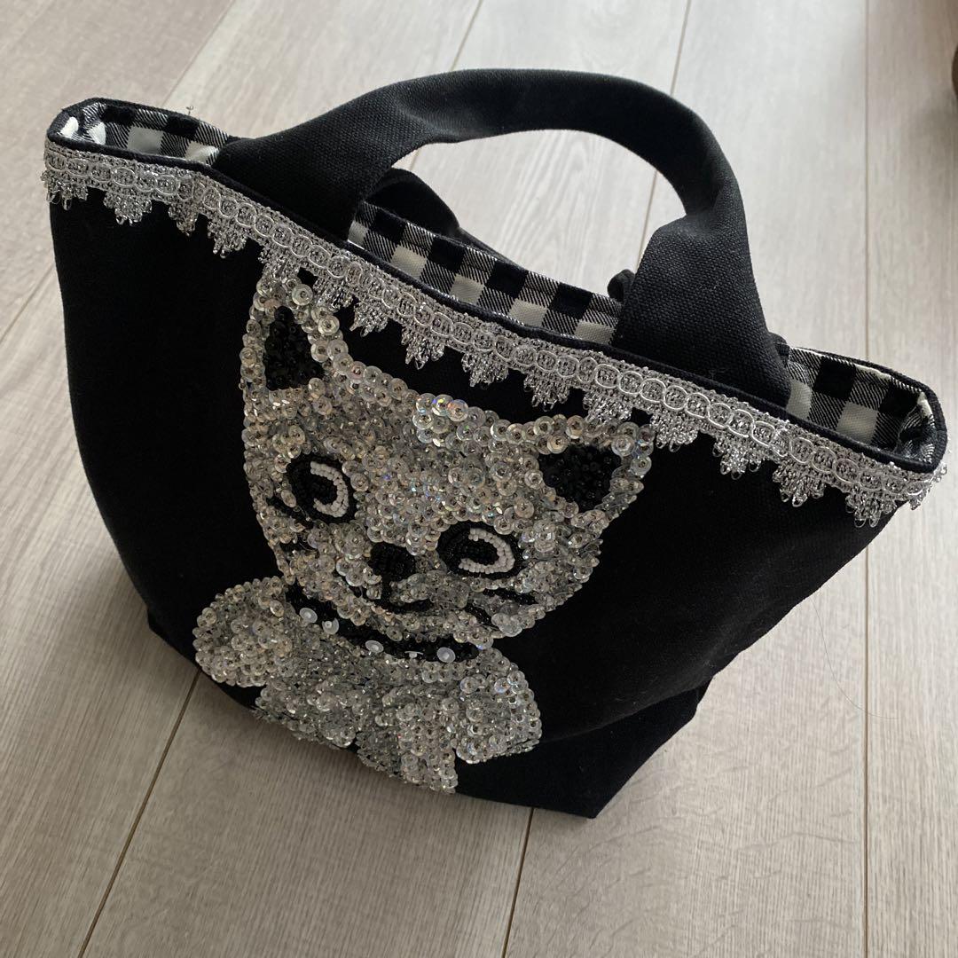 Curly カーリーコレクション トートバッグ 猫柄 美品 - メルカリ