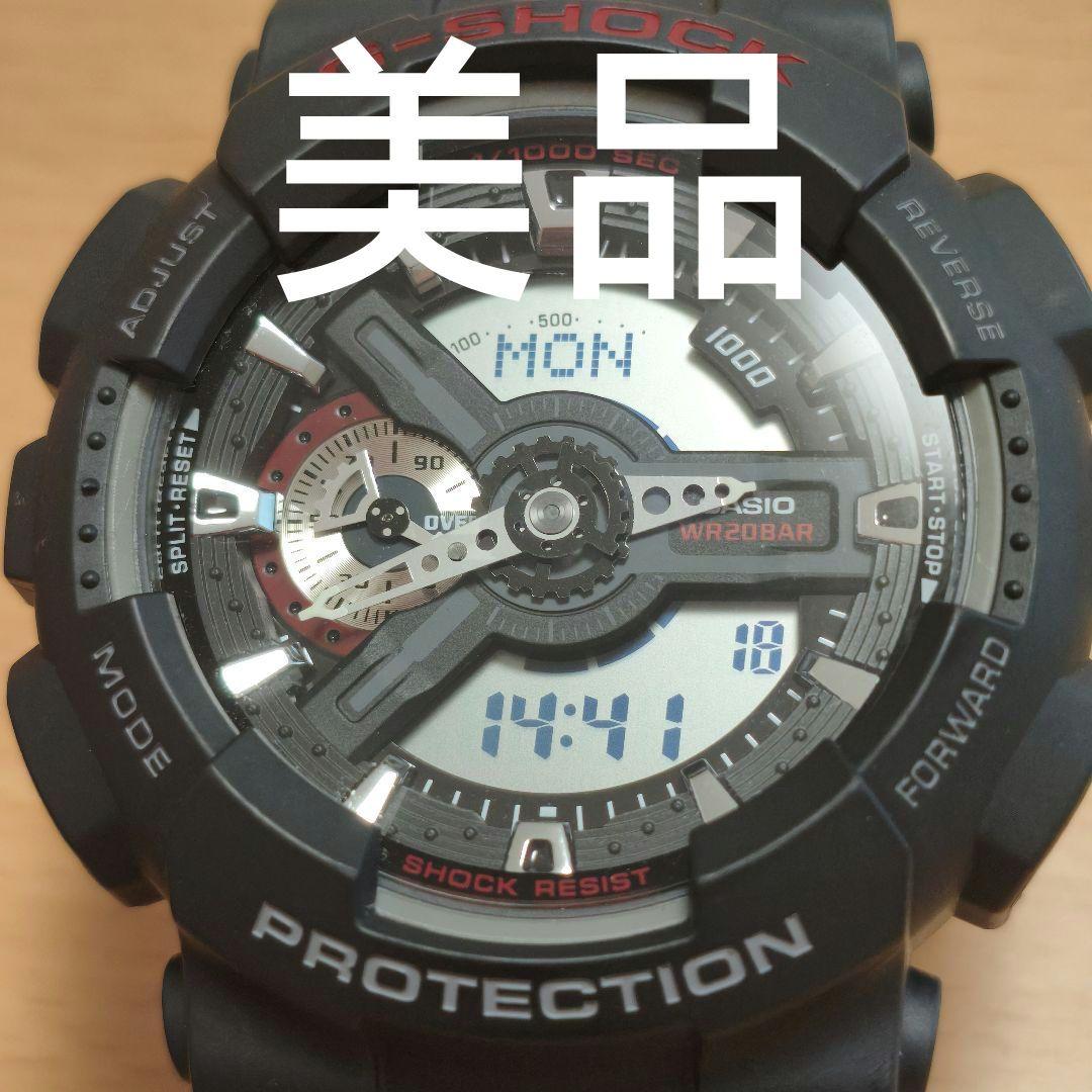 美品 カシオ G-SHOCK GA-110-1AJF ブラック 異常無し - メルカリ