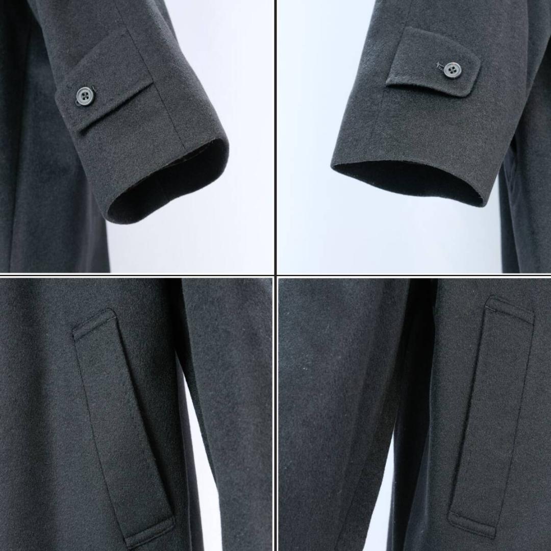 ✨美品✨BRUMMELL ブランメル カシミヤ100% ロングコート メンズ 黒