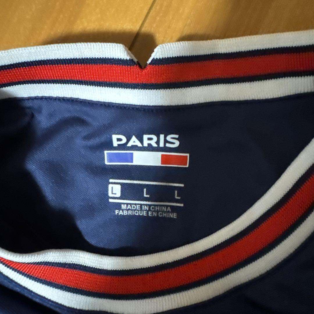 PSG ネイマール Jr. シャツ L ネイビー上下セット