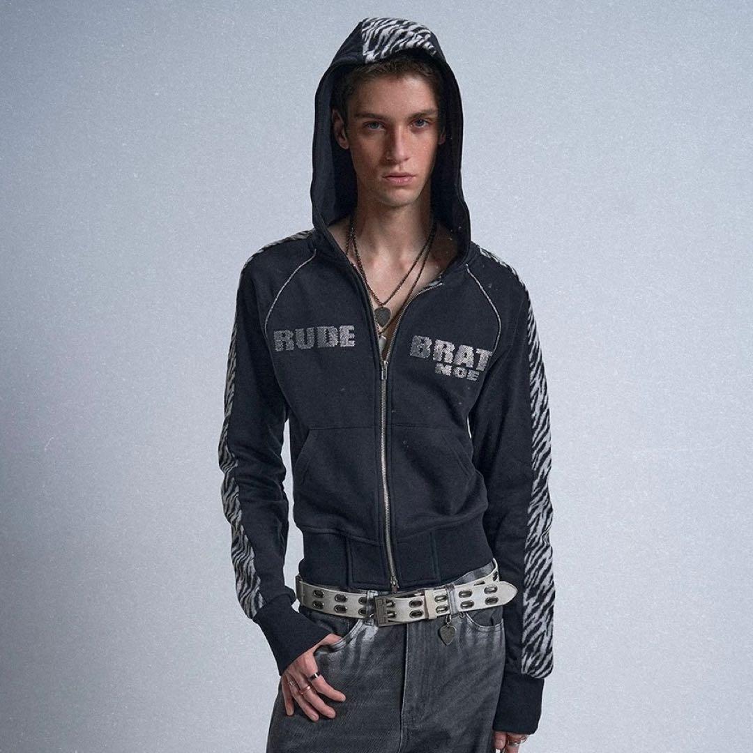 noEmosen パーカー ブラック サイズ1 新品 noEmosen パーカー ブラック サイズ1 新品