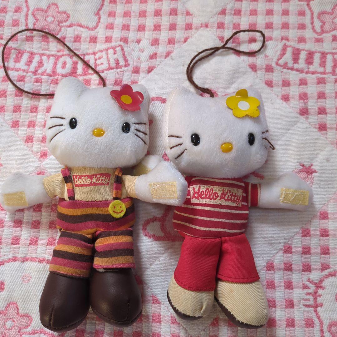 ハローキティ　　脚長　ぬいぐるみ　セット