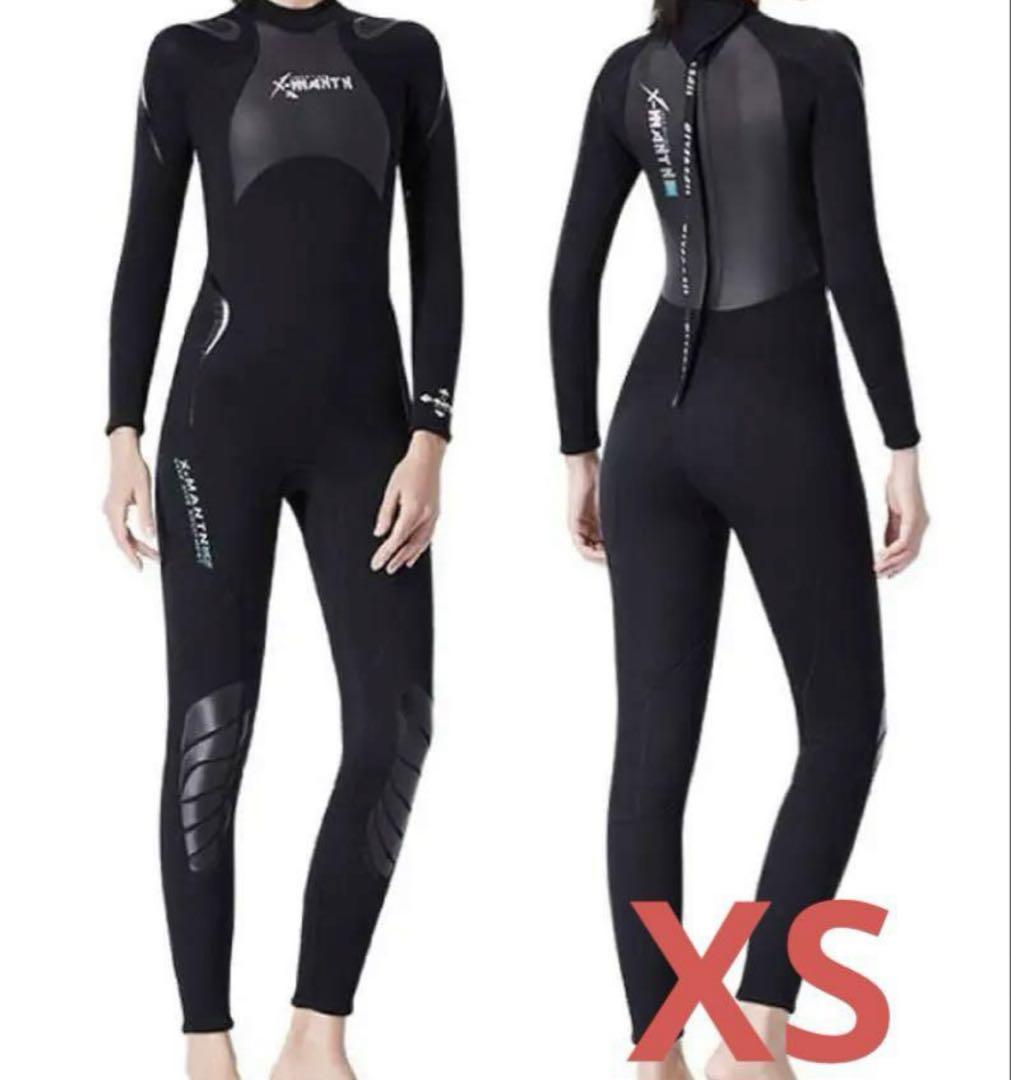 未使用品　X-MANTNE X-SAIL ブラック ウェットスーツ XS