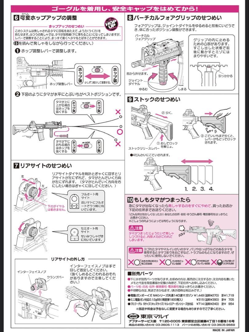 東京マルイ カスタム品　SOPMOD M4 電動ガン　ボーイズ　リスバージョン