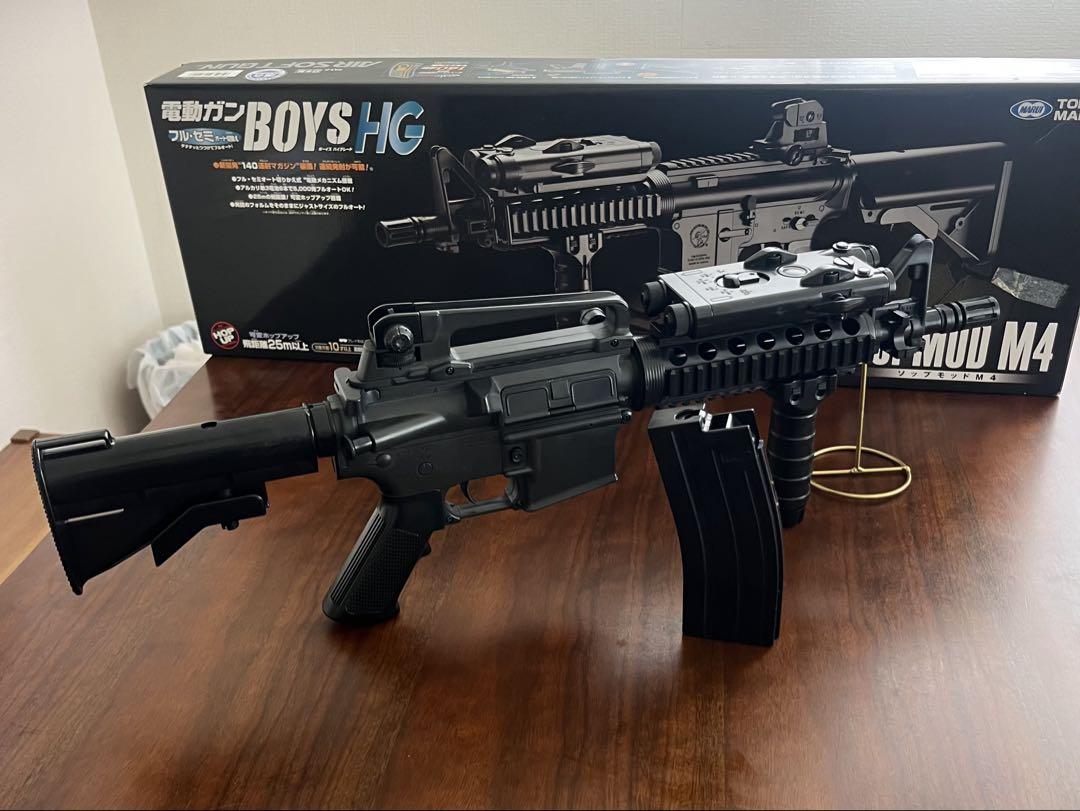 東京マルイ カスタム品　SOPMOD M4 電動ガン　ボーイズ　リスバージョン