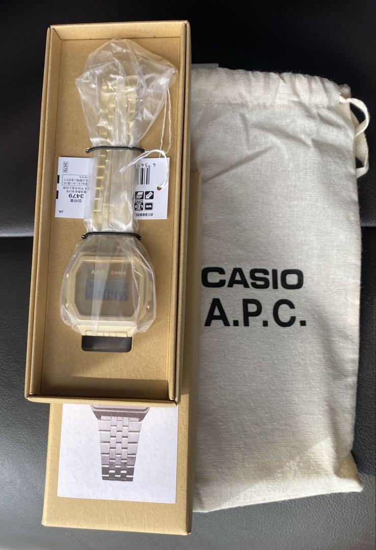 新品未使用 カシオ × アーペーセー デジタル腕時計　クラシック