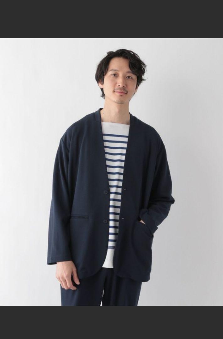 グローバルワーク ジョーゼットジャケガーデ Mサイズ ネイビー