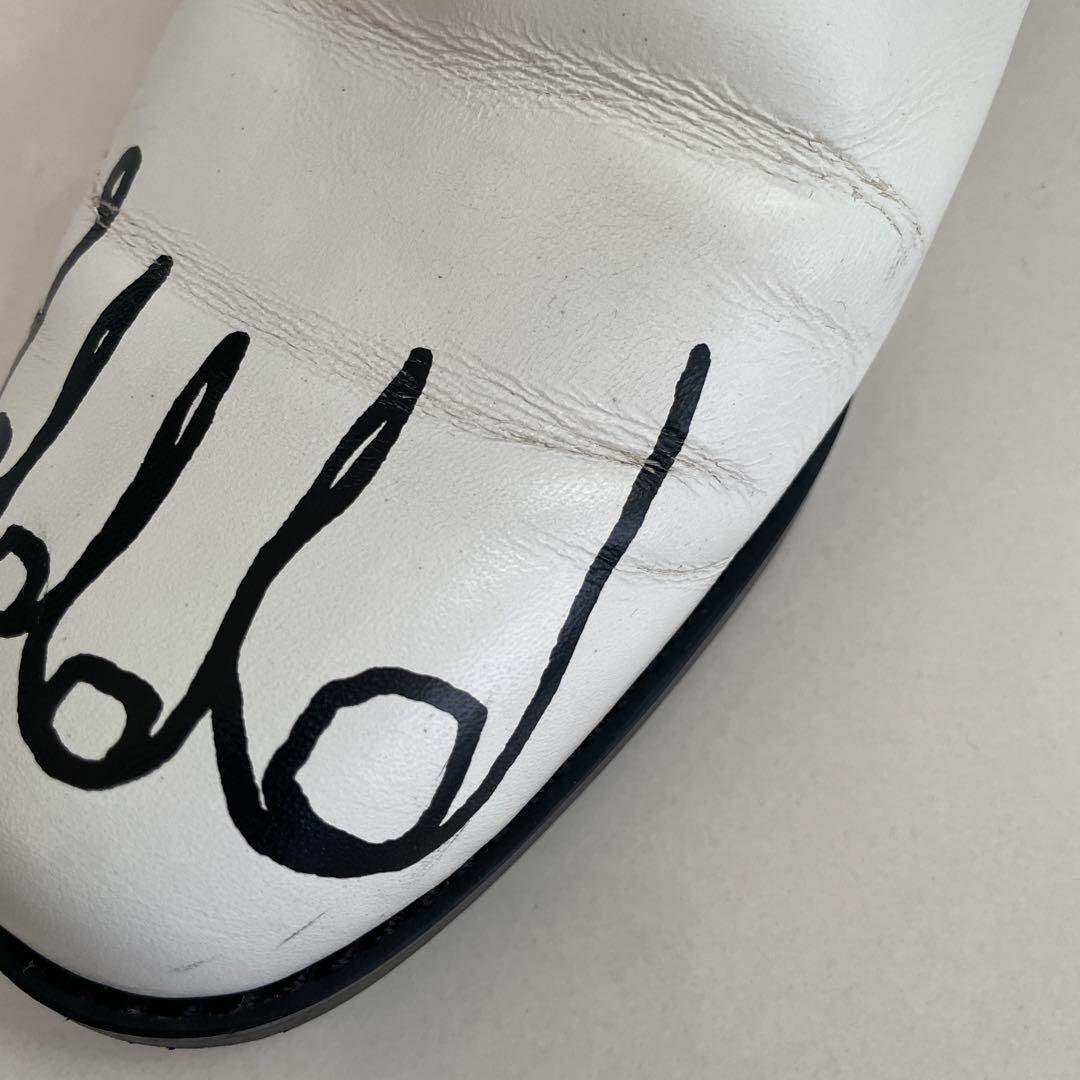 COMME des GARÇONS 足指ペイントシューズ