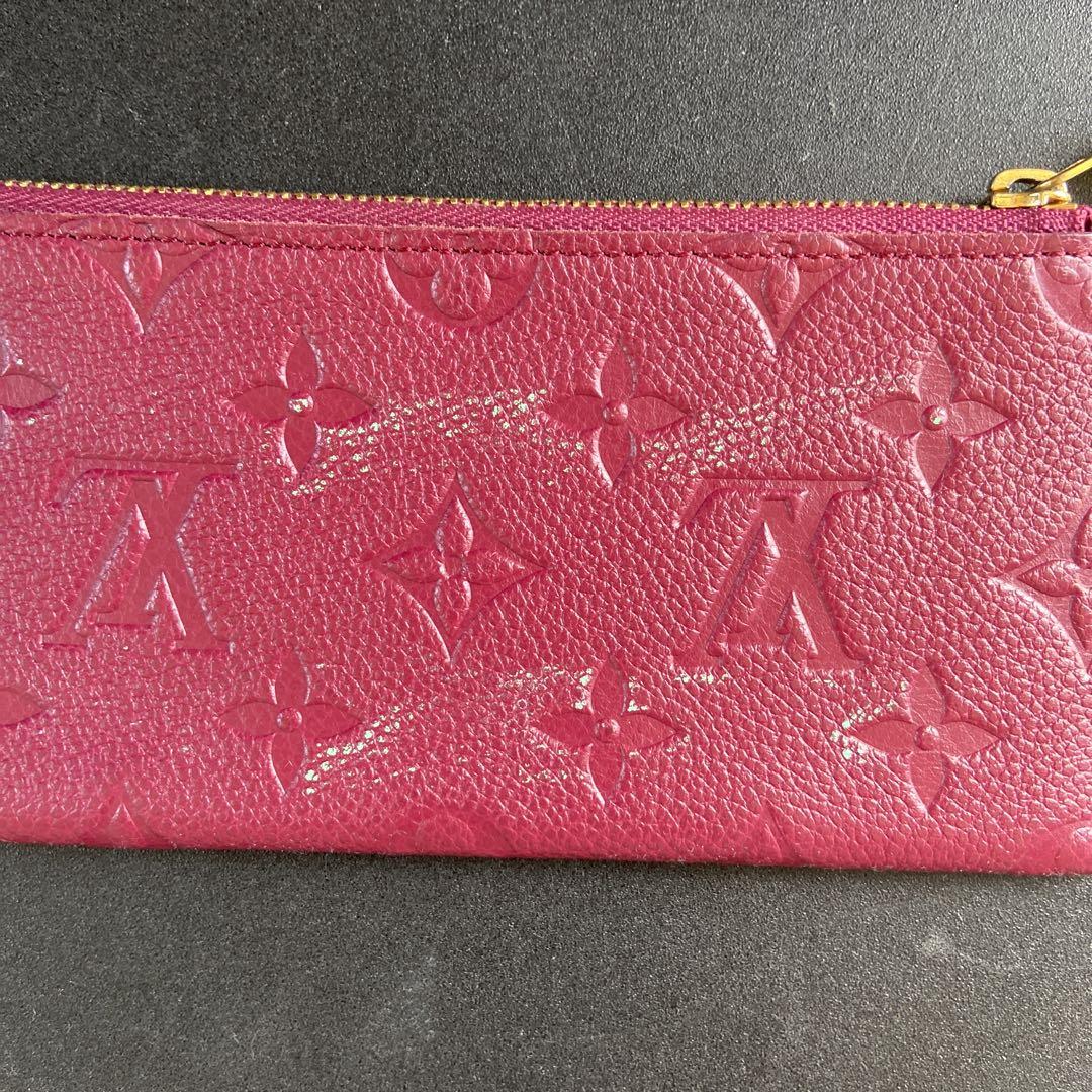 Louis Vuitton 長財布 M61232 ワインレッド レザー製