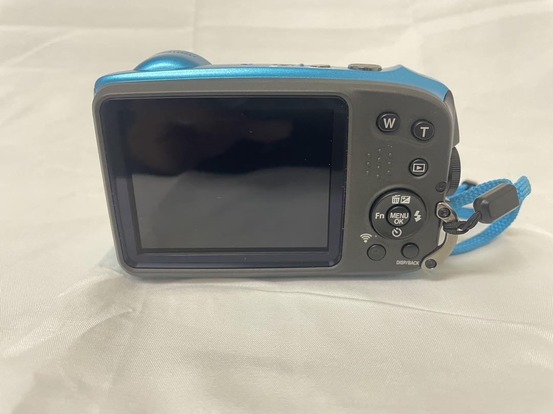 富士フィルム デジタルカメラ XP140 ブルー