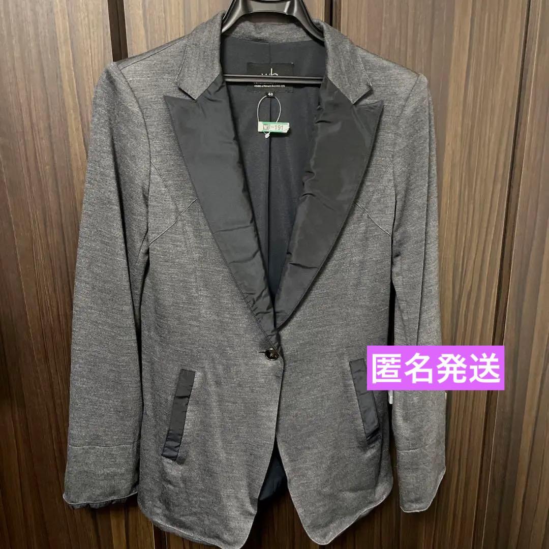 超話題新作 VANQUISH ヴァンキッシュ グレー 2ボタン テーラード