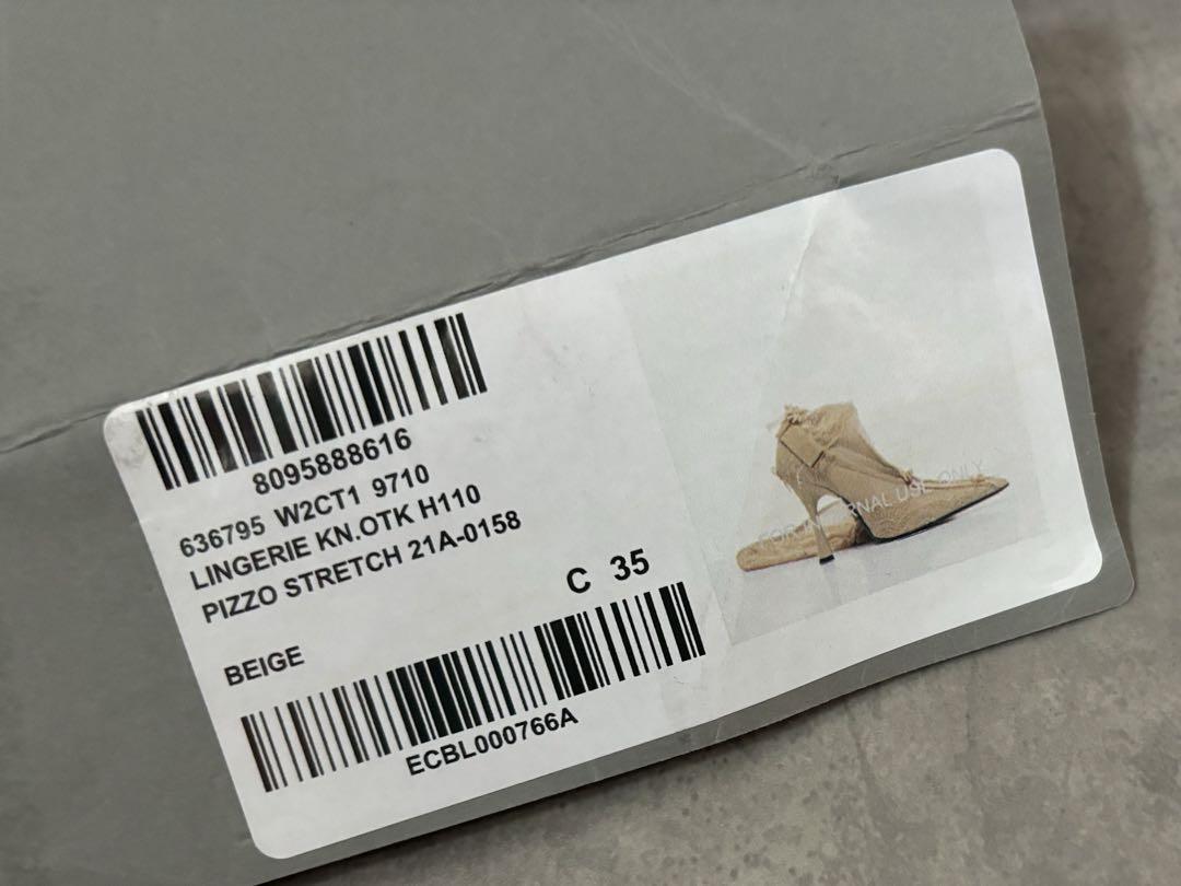 20AW BALENCIAGA ランジェリー ニーハイブーツ 画像12