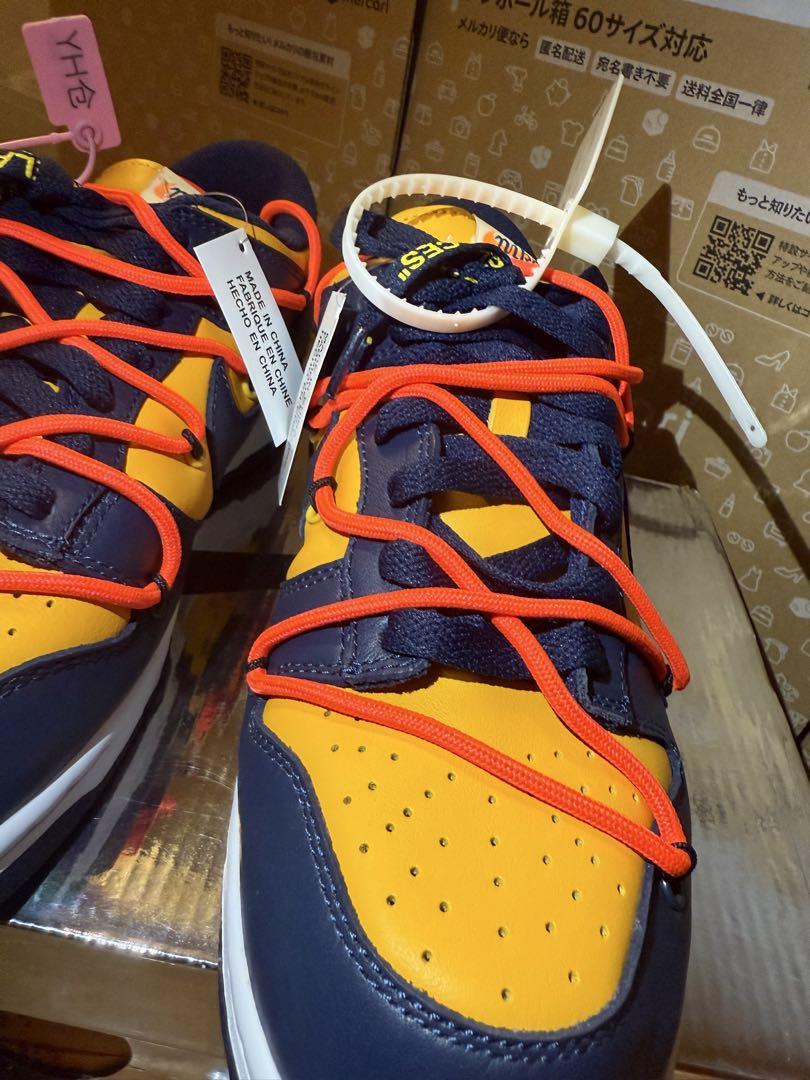 Nike ナイキダンクローオフホワイトコラボ CT0856700新品27.5cm