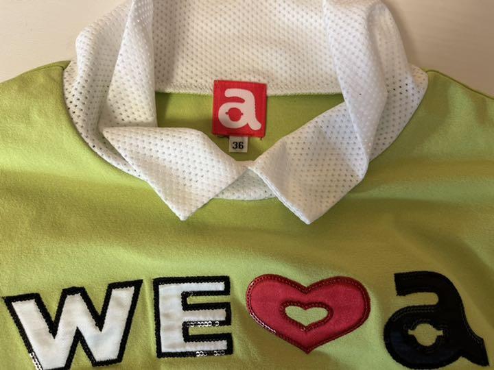 archivio 【新品】アルチビオ ノースリーブポロシャツ レッド×白