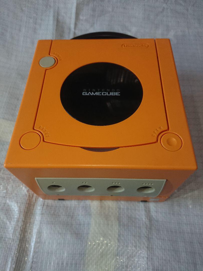 任天堂 ゲームキューブ GC GAME CUBE DOL-001 オレンジ 動作