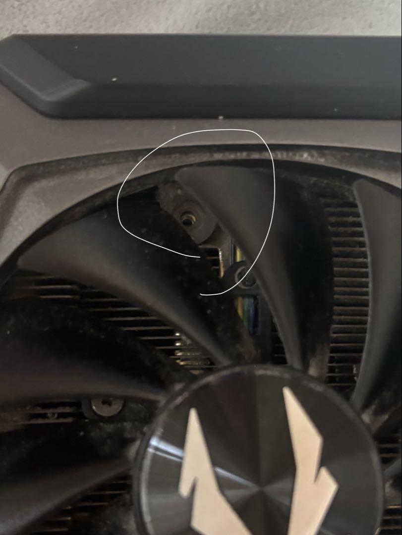 【ジャンク】ZOTAC GeForce RTX3070 グラフィックボード 専用