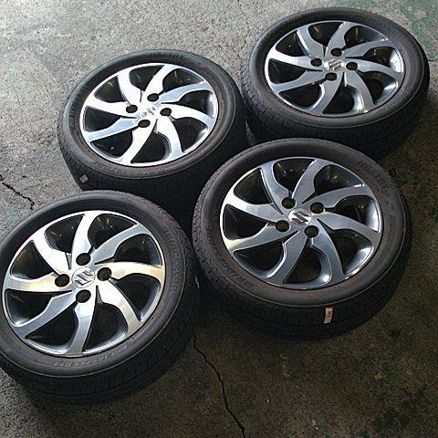 14x4.5j inset50 PCD100 スズキパレットSW純正