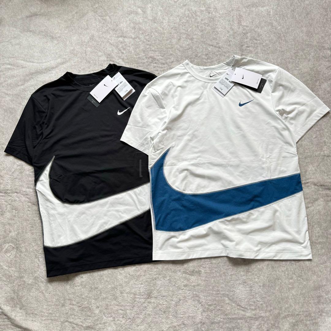 NIKE 2XLTシャツ Athletes 2枚セットホワイト ブラック ブルー
