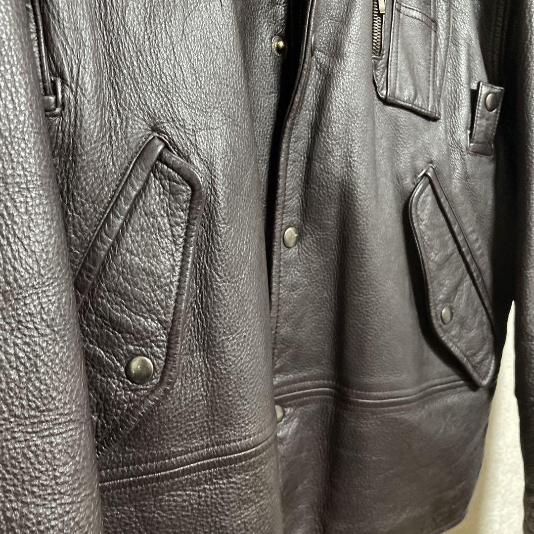 激レア古着 90s vintage レザージャケット ブルゾン デッドストック - メルカリ 激レア古着 90s vintage レザージャケット ブルゾン デッドストック - メルカリ
