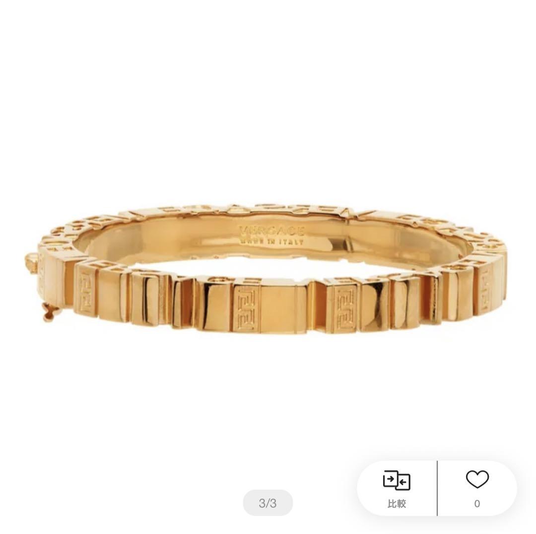♡関税送料込♡Versace ブレスレット 関込】VERSACE ヴェルサーチェ◇グレカ ゴッデス ブレスレット