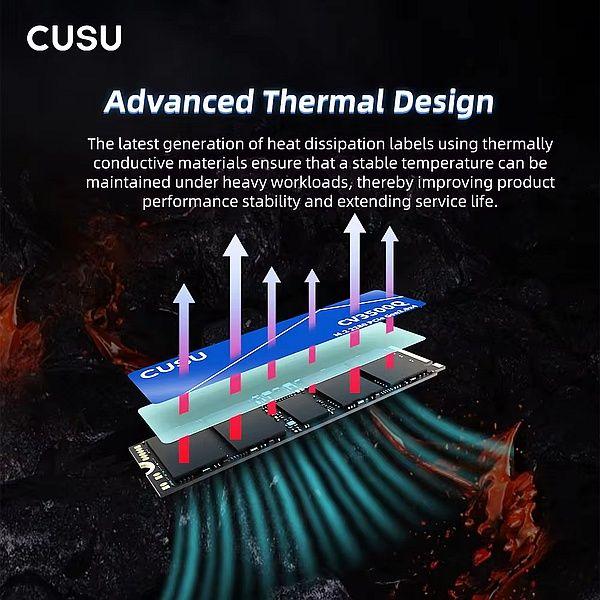 M.2 SSD 1TB CUSU CV3500Q NVMe PCIe3.0