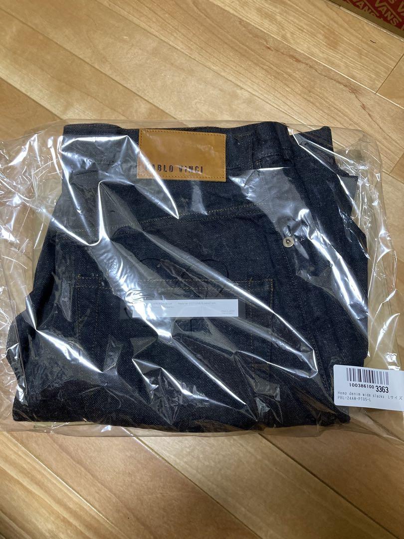 PABLO VINCI ヘンプデニムワイドスラックス Hemp denim wide slacks – Pablo vinci