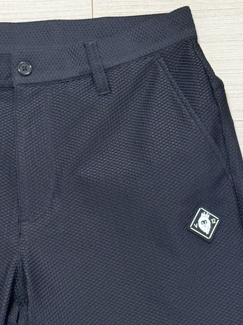 v twelve COMFO SHORTSメッシュショートパンツ ブラック