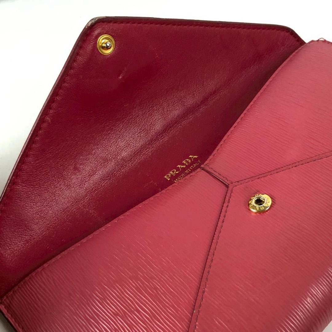 PRADA プラダ 長財布 ピンク 小物 レディース ブランド