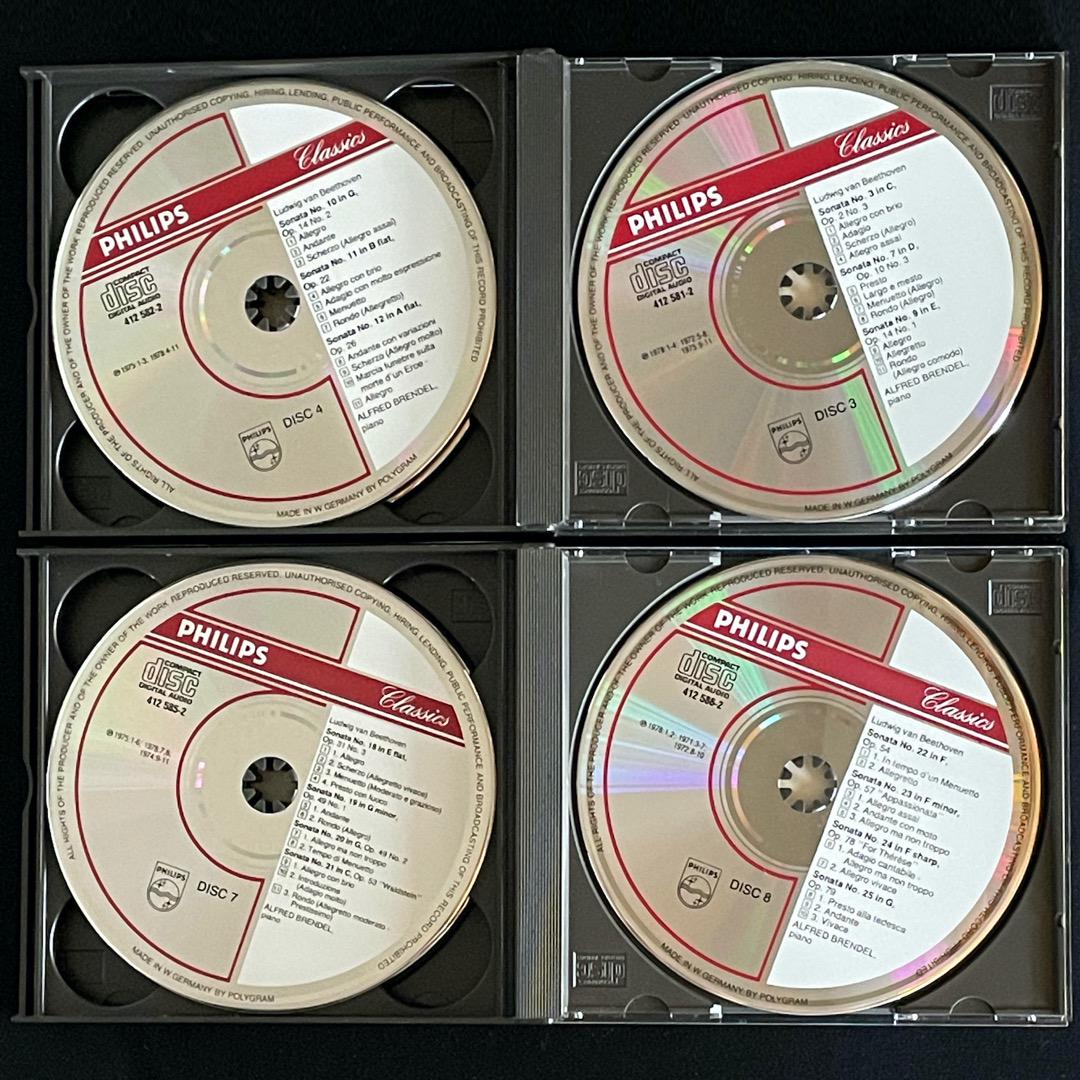 〈CD11枚組〉アルフレッド・ブレンデル／ベートーヴェン : ピアノ・ソナタ全集
