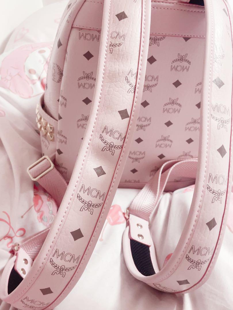 MCM パウダーピンク リュック スモール +マイメロぬい MCM パウダーピンク リュック スモール +マイメロぬい - メルカリ
