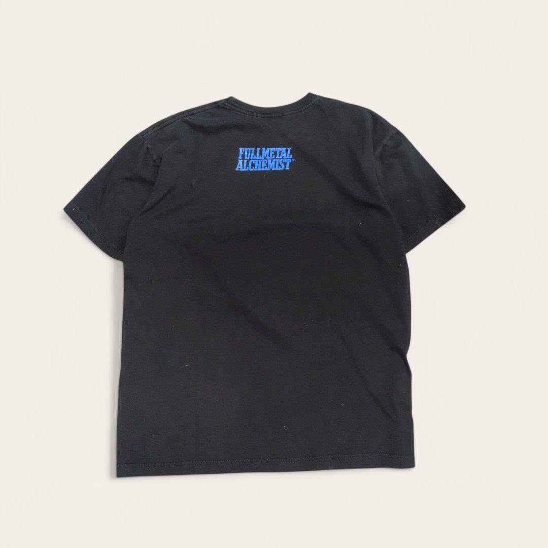 鋼の錬金術師 Tシャツ 黒 アニメT 海外オフィシャル 鋼の錬金術師 Tシャツ 黒 XL ハガレン アニメ 映画 ブラック