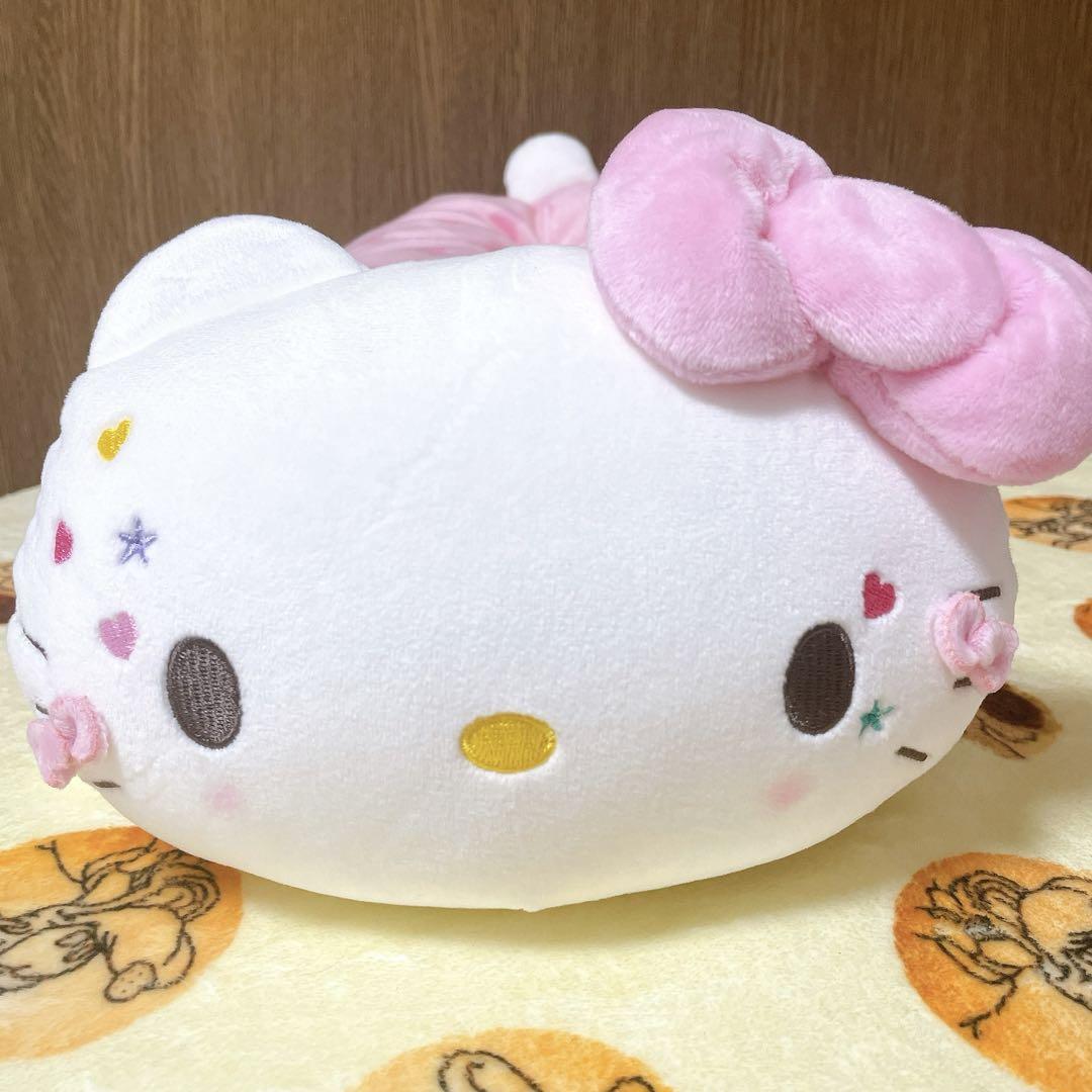 匿名即日発送 日焼けキティ ぬいぐるみ ティッシュカバー