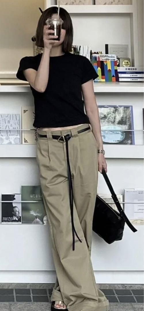 ok.soon×dickies wide chino pants - パンツオンライン ショップ