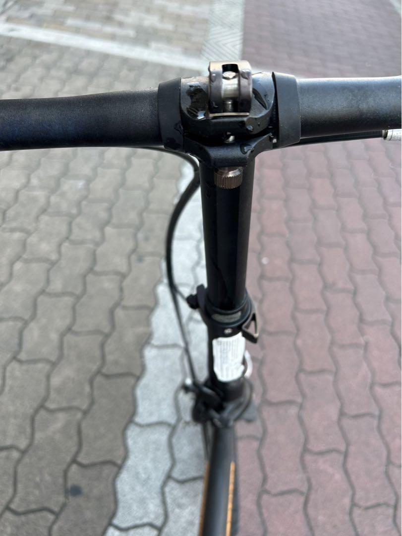 DAHON ブラック 折りたたみ式 20インチ 外装6段ギア フレームアルミ