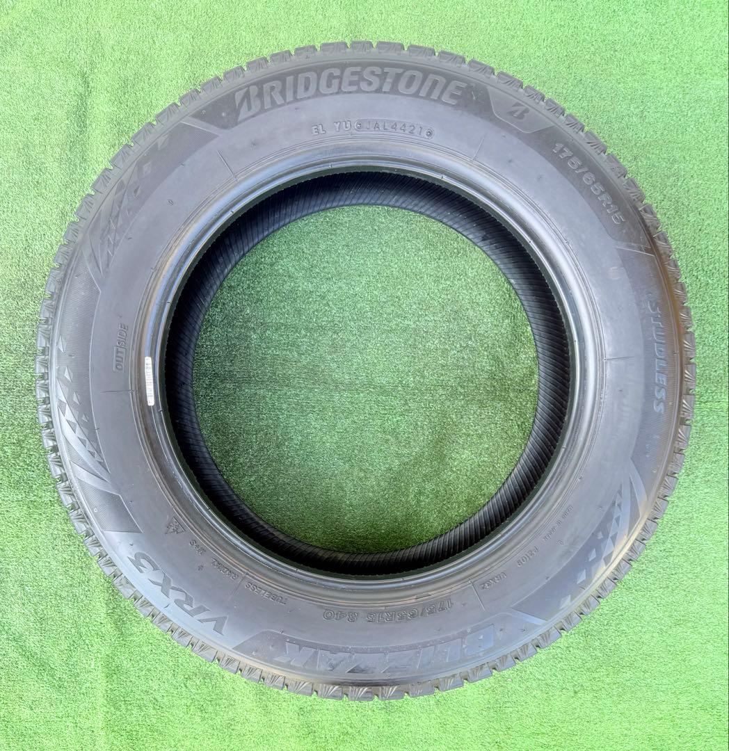 ブリヂストン ブリザック vrx3．175/65R15.21年製．4本　セット．
