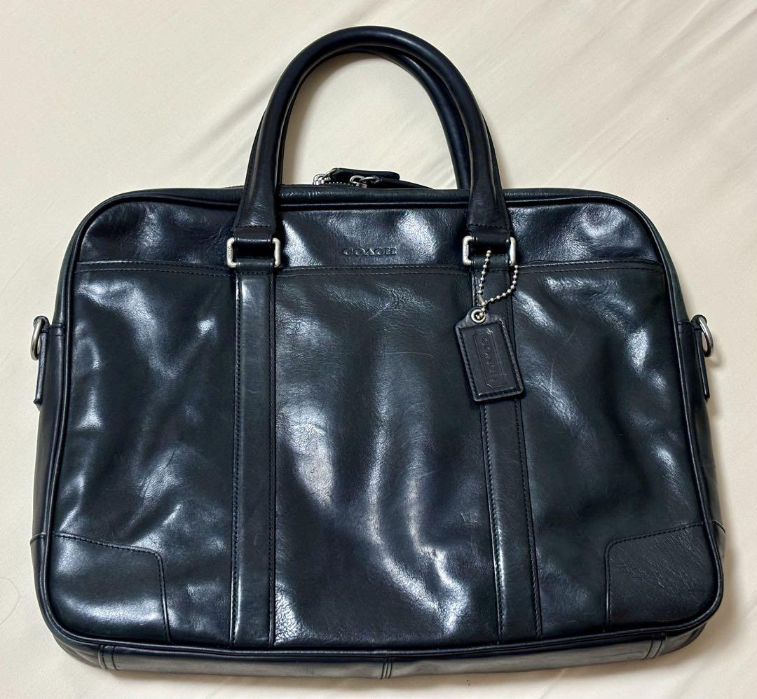 COACH ビジネスバッグ ブリーフケース 本革
