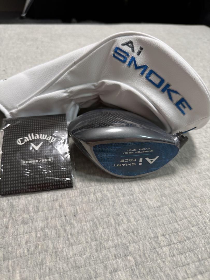 【新品未使用】キャロウェイAi SMOKE トリプルダイヤドライバー 9.0°