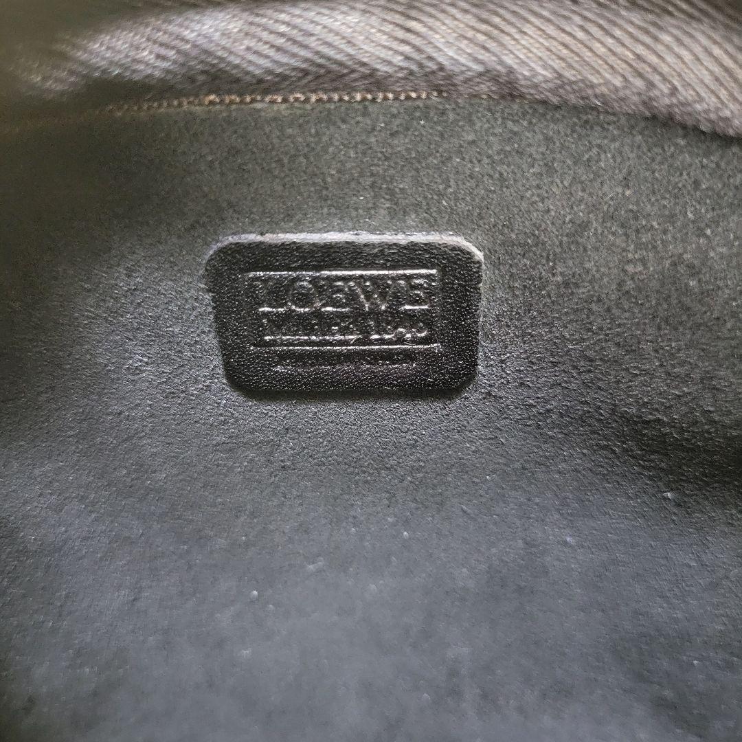 極美品✨ LOEWE ロエベ ショルダーバッグ ポシェット ポーチ ブラック 黒 - メルカリ 極美品✨ LOEWE ロエベ ショルダーバッグ ポシェット ポーチ ブラック 黒 - メルカリ