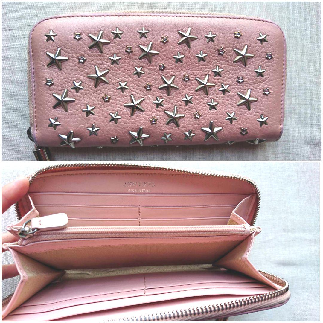赤字超特価SALE JIMMY CHOO スタースタッズ 長財布 ジミーチュウ 即購入ok SHrzV-m86915365373 お買い得新作
