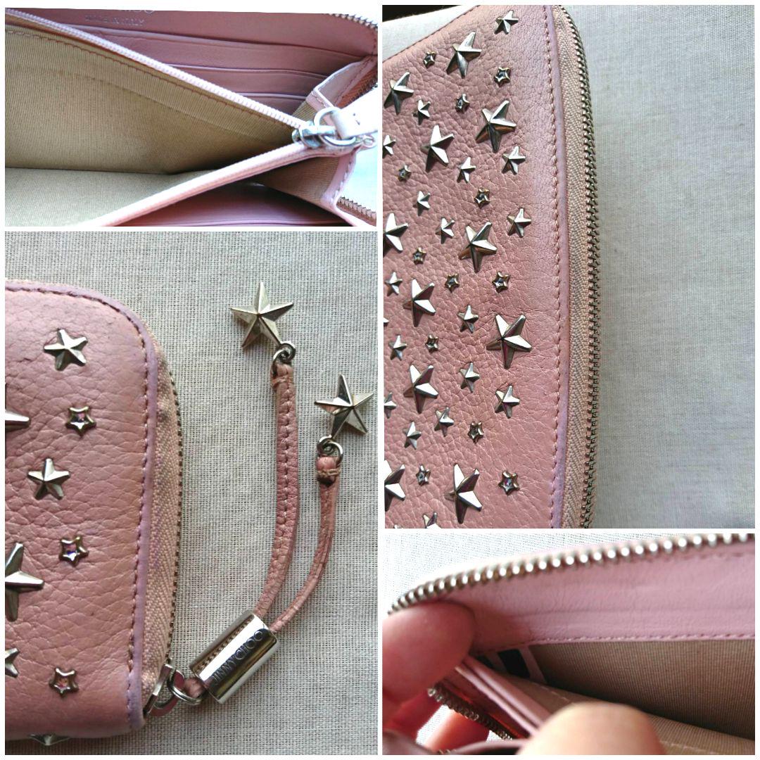 赤字超特価SALE JIMMY CHOO スタースタッズ 長財布 ジミーチュウ 即購入ok SHrzV-m86915365373 お買い得新作