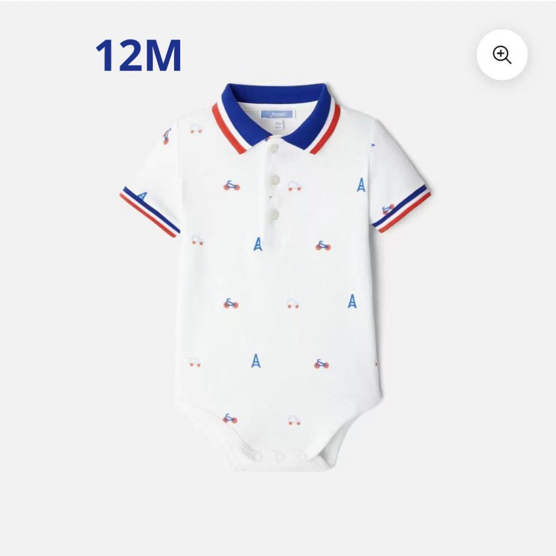 jacadiリバティ襟長袖ボディスーツ LIBERTY® COLLECTION | Jacadi Paris＜ジャカディ＞日本公式