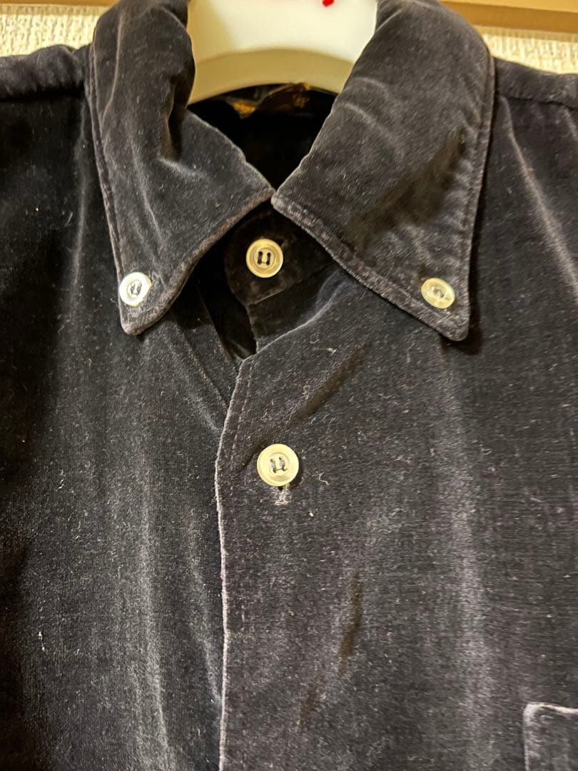 70s DA VINCI Velours Half Sleeve Shirts