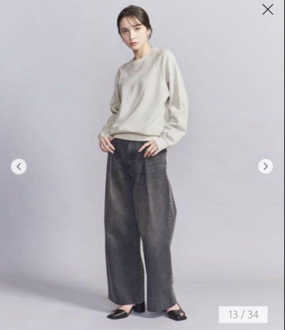 【未使用品】BEAUTY&YOUTH ギャラクシー スウェット　Mサイズ