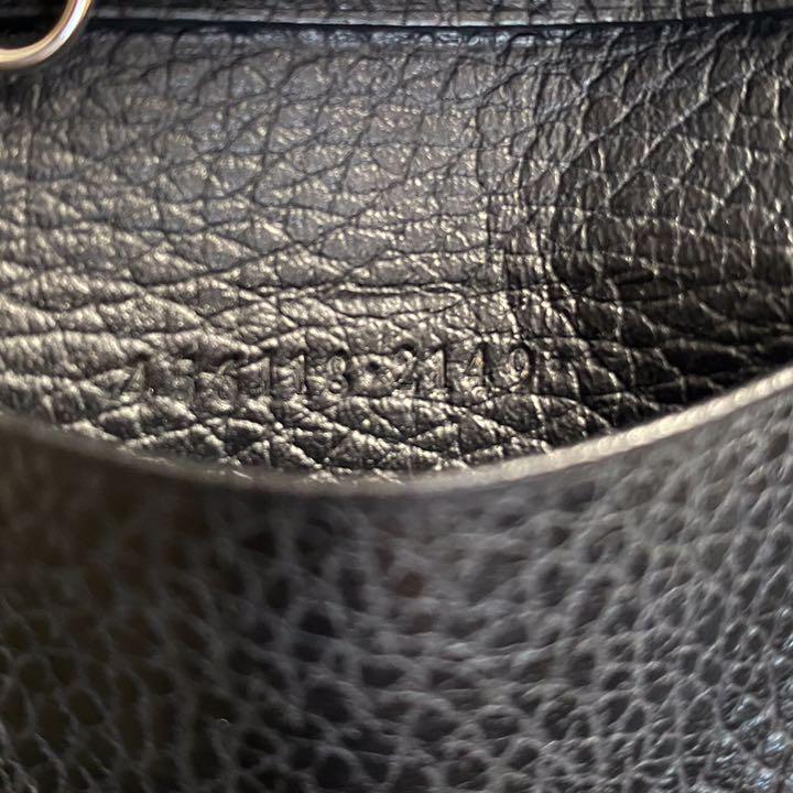 大人気格安 美品 GUCCI グッチ キーケース キーリング マーモント GG レザー 黒 fMj1H-m86921274849 最安値爆買い