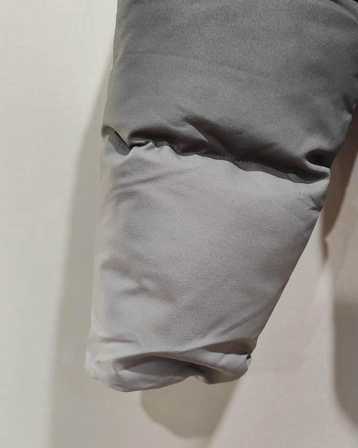 TRAPSTAR ダウンジャケット ブラック・グレー Lサイズ TRAPSTAR ダウンジャケット ブラック・グレー Lサイズ