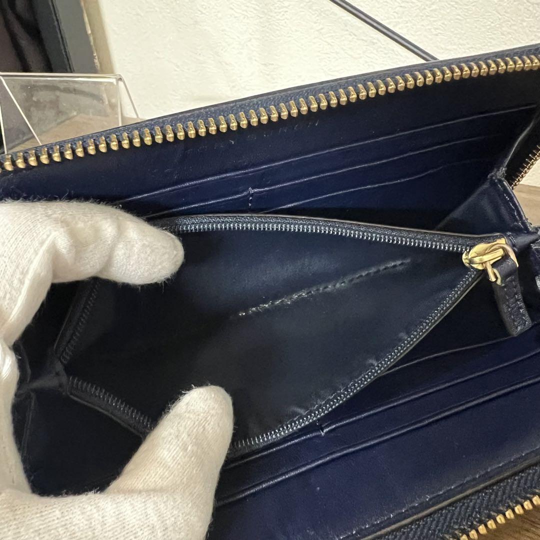 トリーバーチ 長財布 青系統 TORY BURCH