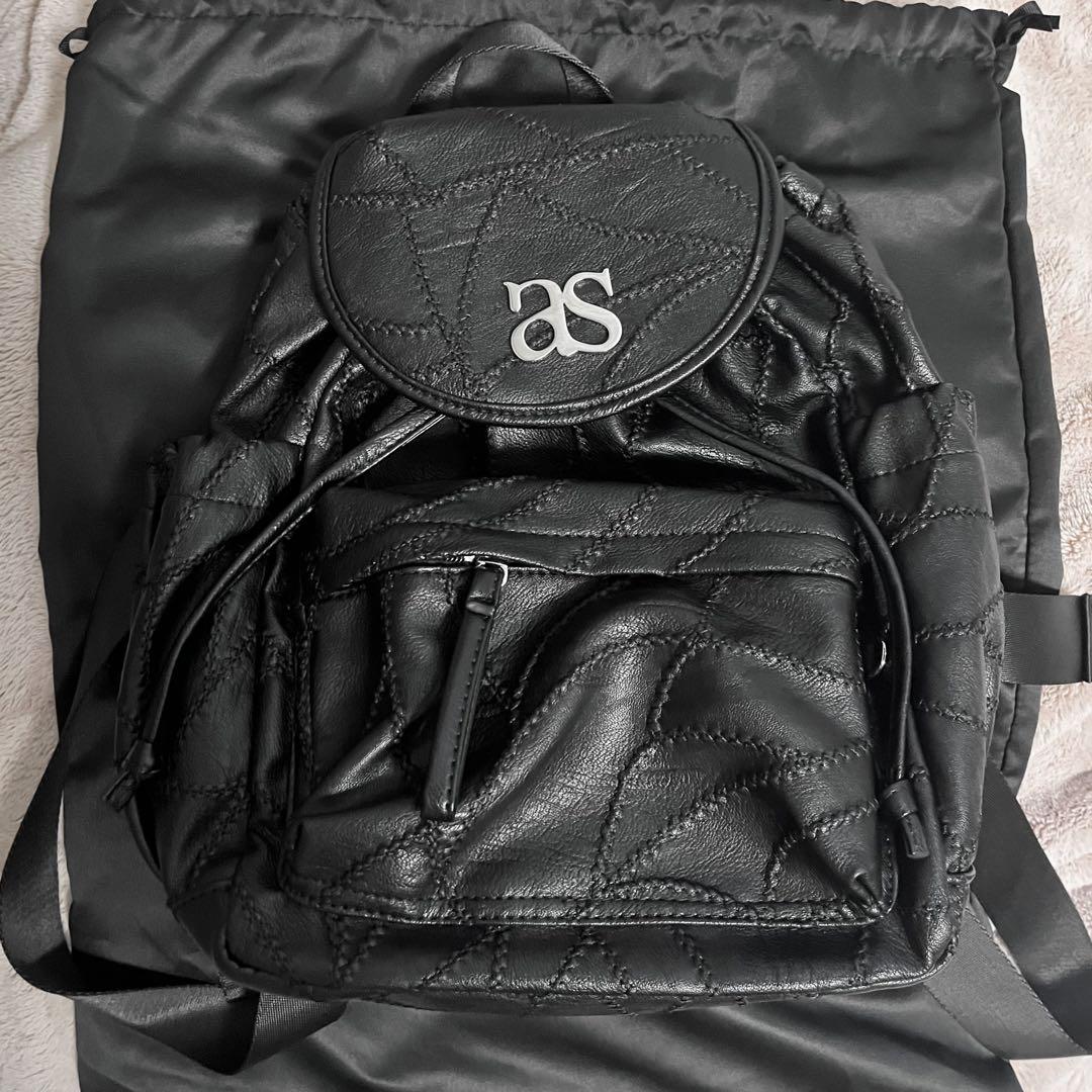 ASON BENETTON BACKPACK リュック ブラック