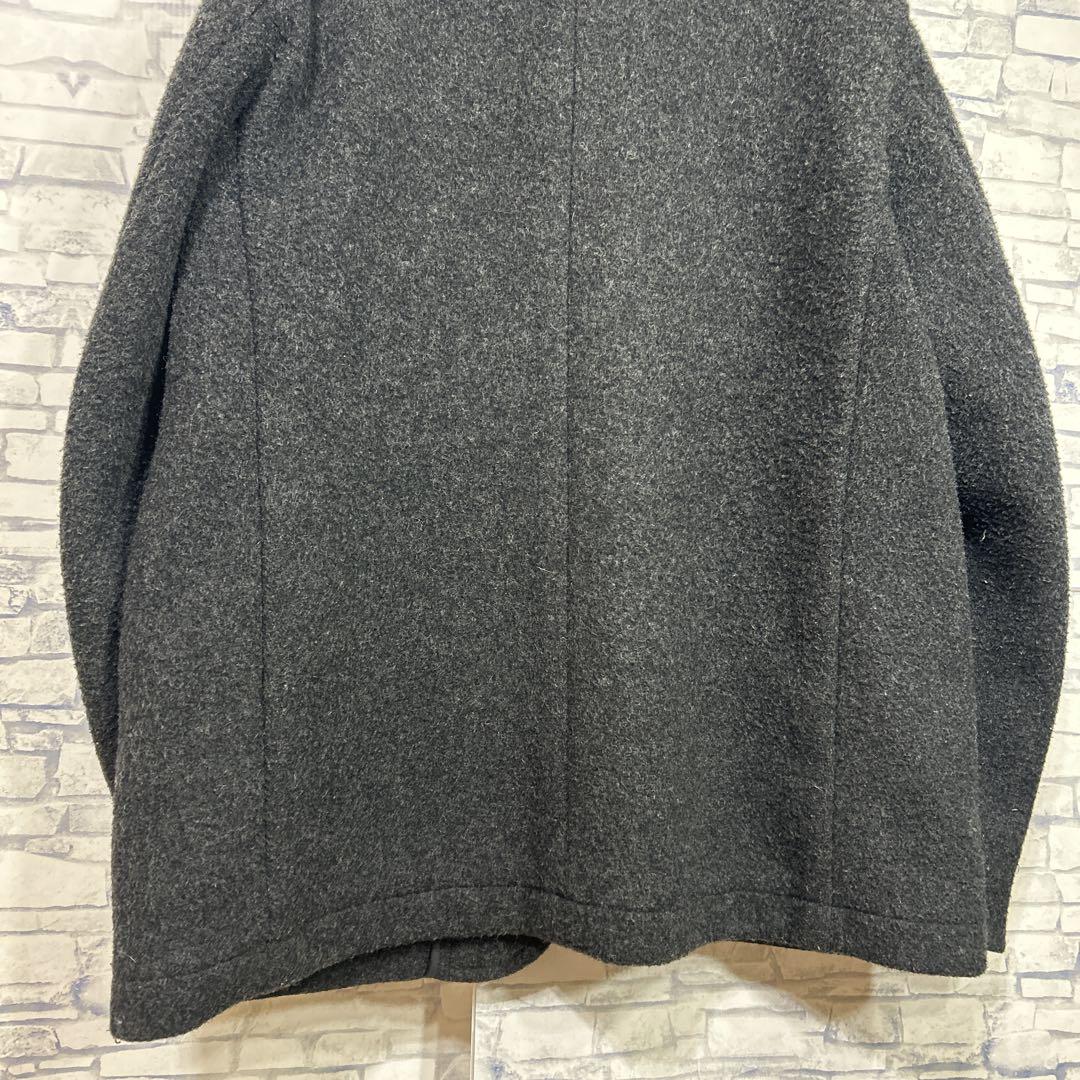 DANTON ダントン　ウール　モッサコート　クルミボタン　42 グレー