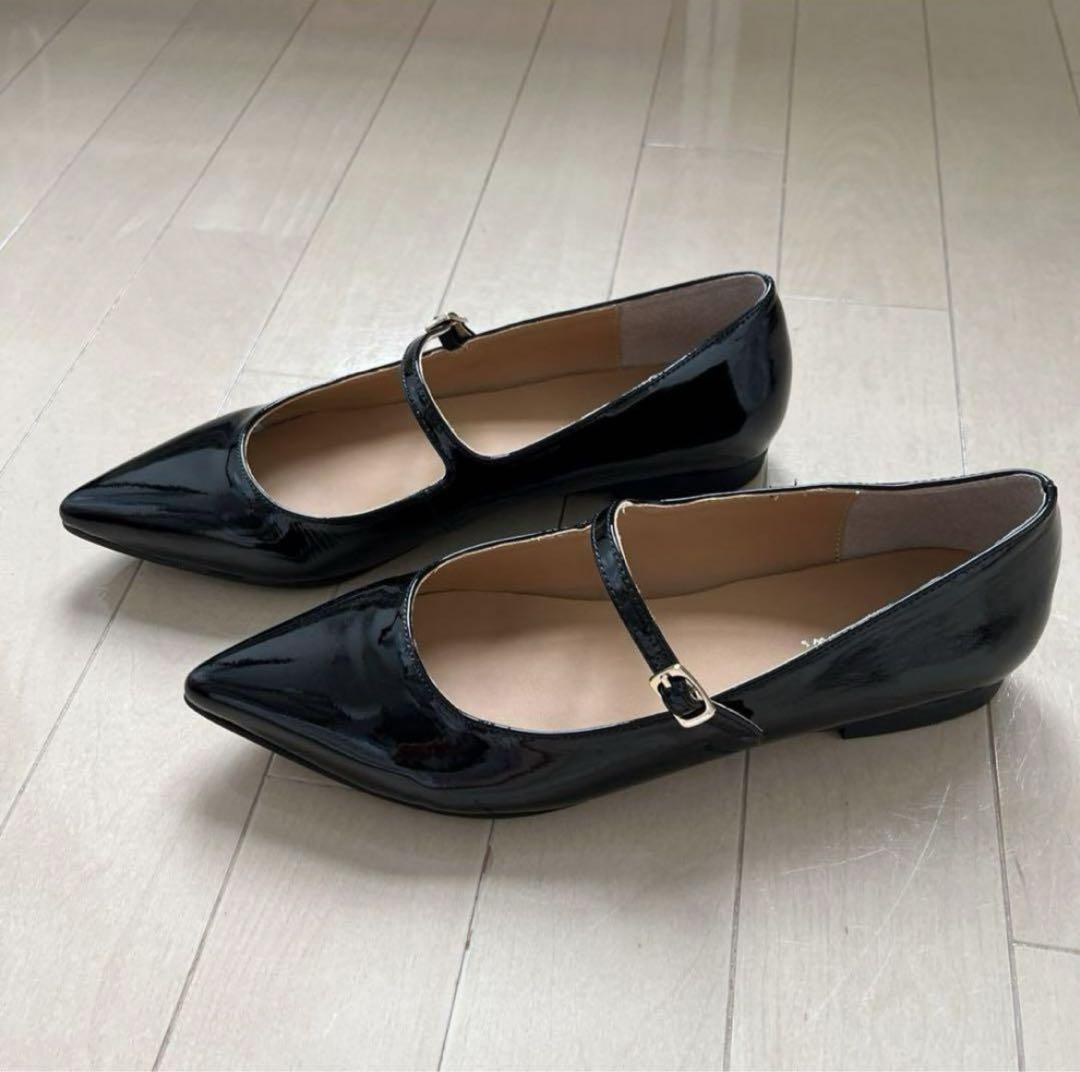 新発売 新商品 美品✨ ユナイテッドアローズ エナメルパンプス メリージェーン 靴
